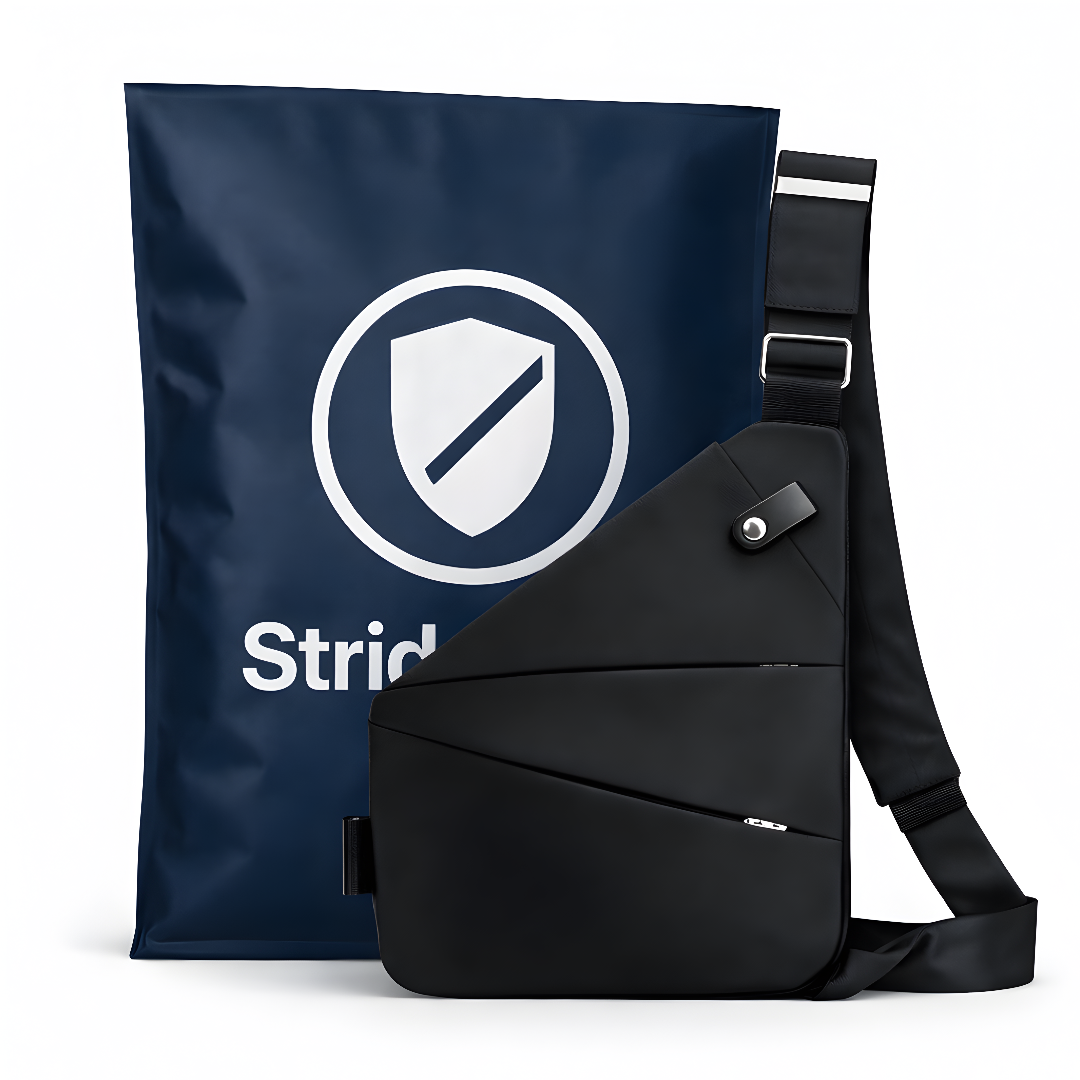 StrideSafe™ Anti-Theft Sling Bag