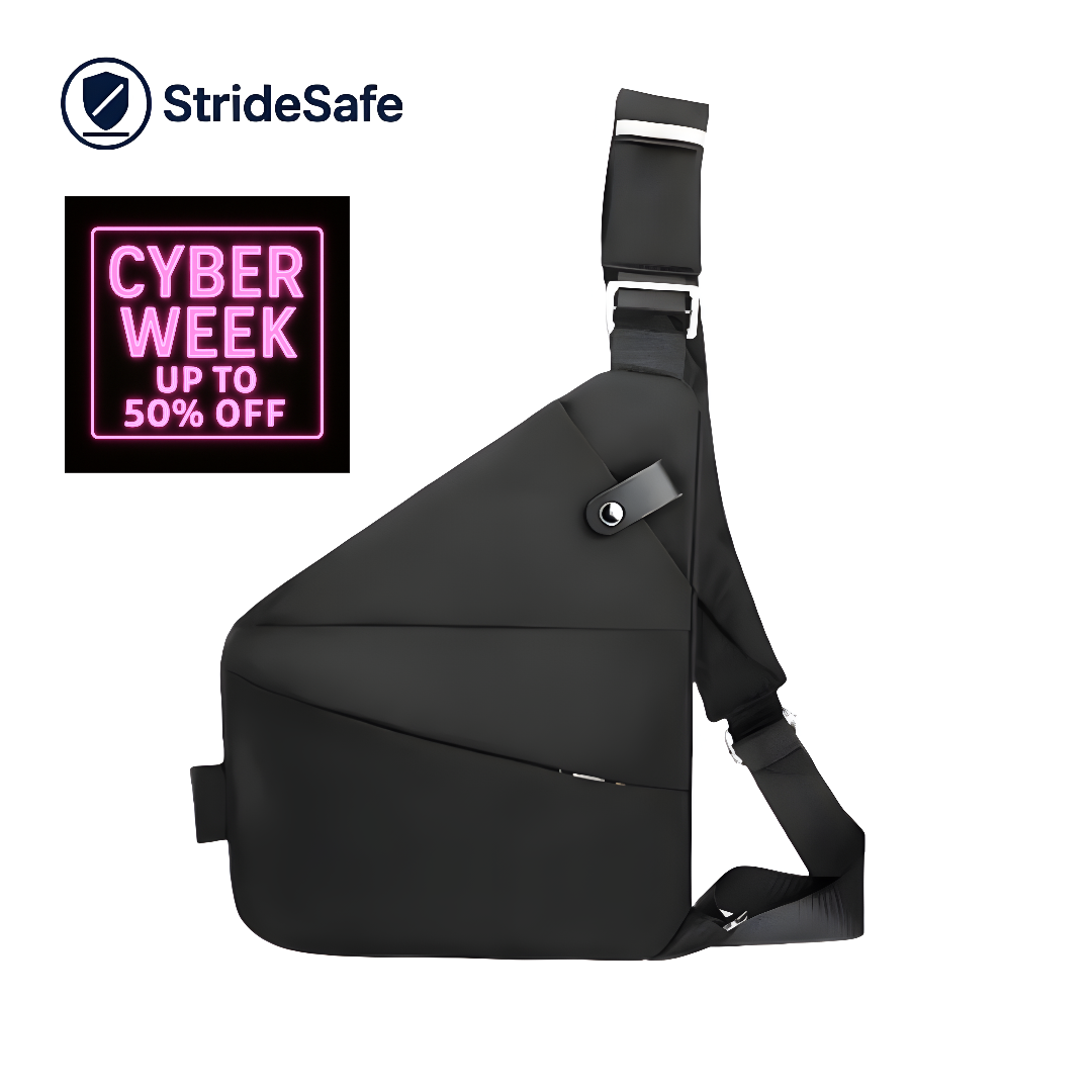 StrideSafe™ Anti-Theft Sling Bag
