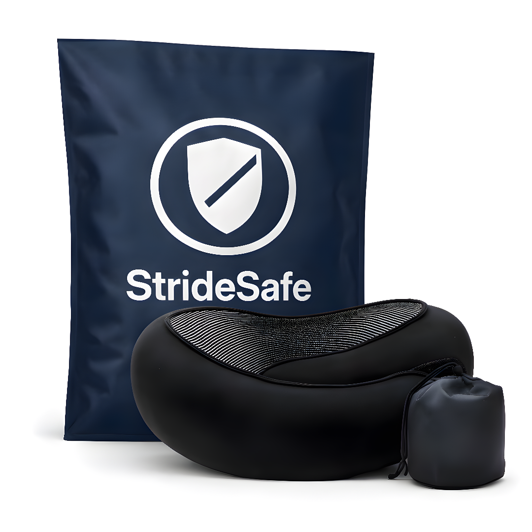 StrideSafe™ Neck Pillow – Sleep safely and comfortably!