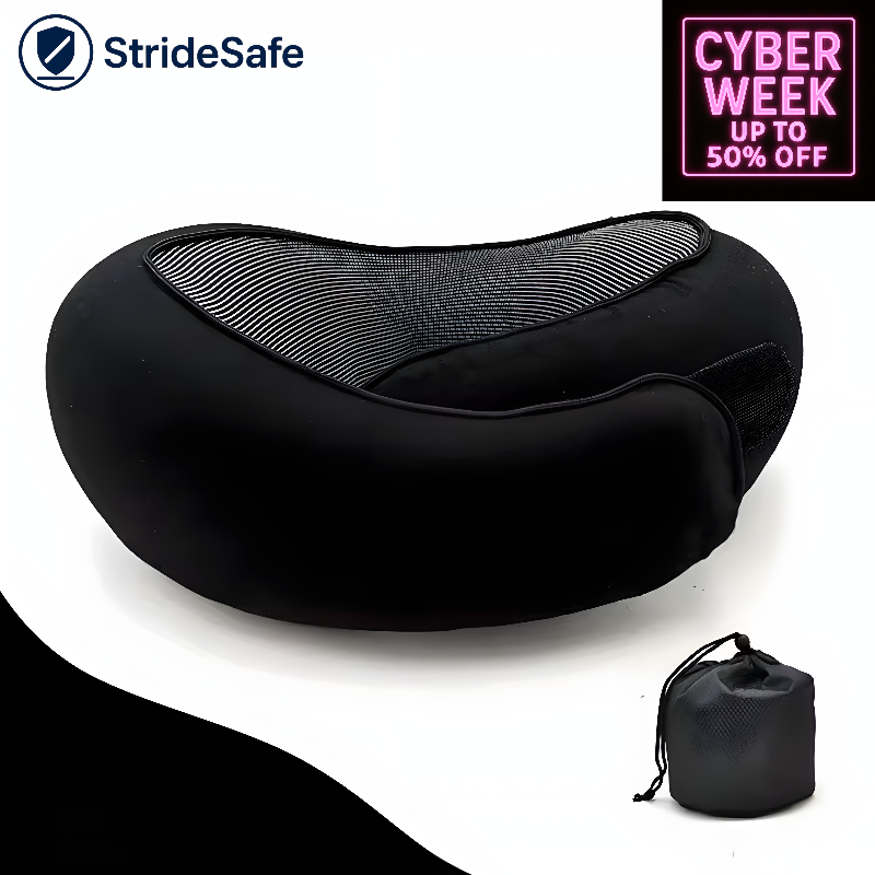 StrideSafe™ Neck Pillow – Sleep safely and comfortably!