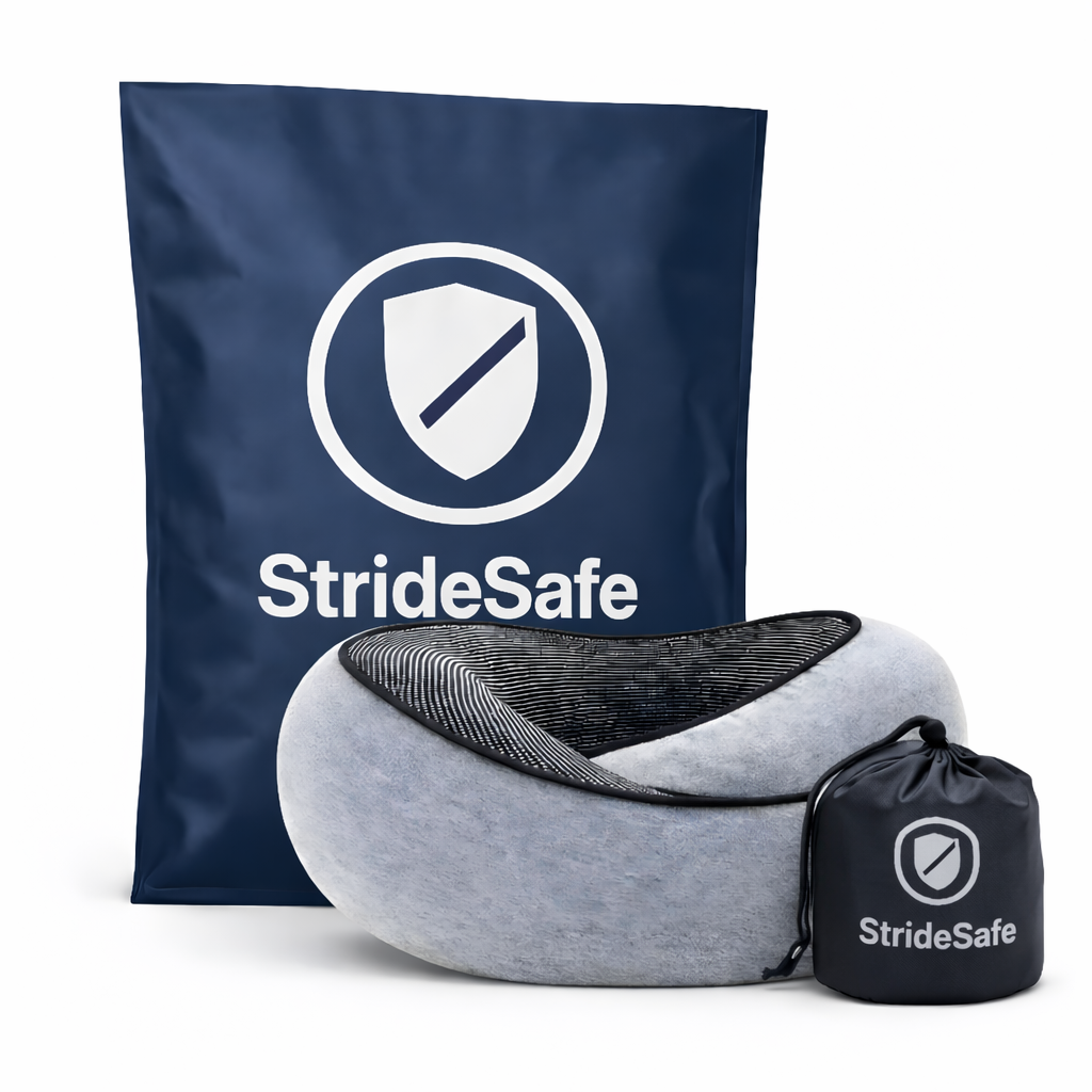 StrideSafe™ Neck Pillow – Sleep safely and comfortably!