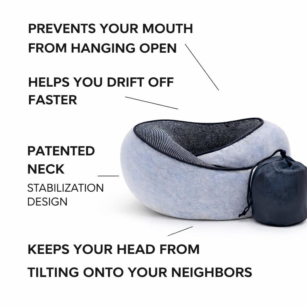StrideSafe™ Neck Pillow – Sleep safely and comfortably!